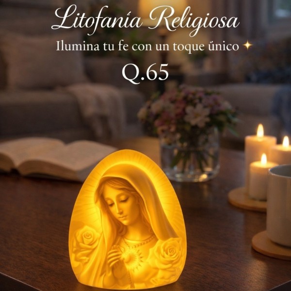 Litofania pequeña