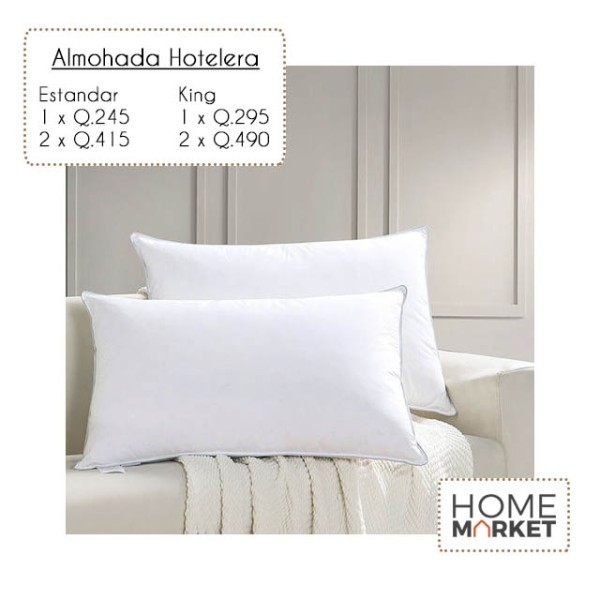 Almohada Hotelera King 2