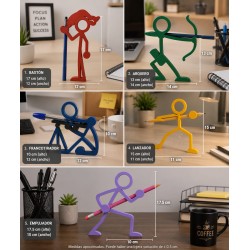 Porta Lapiceros Stickman 