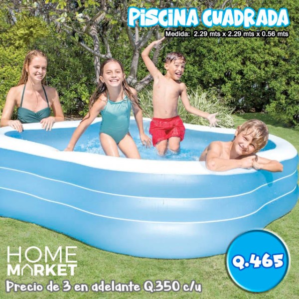 Piscina cuadrada 