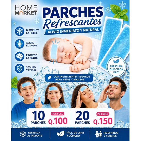 10 parches refrescantes 