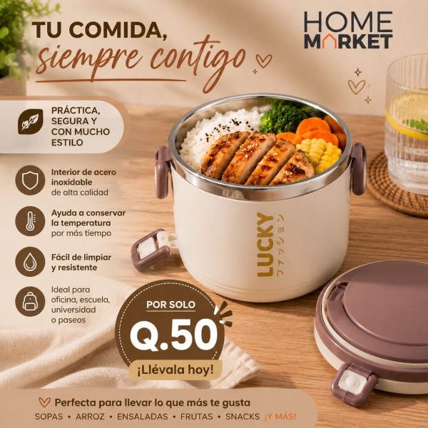 Lonchera 1 recipiente 