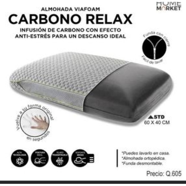Almohada Carbono