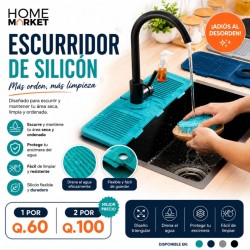 2 Escurridor de silicón