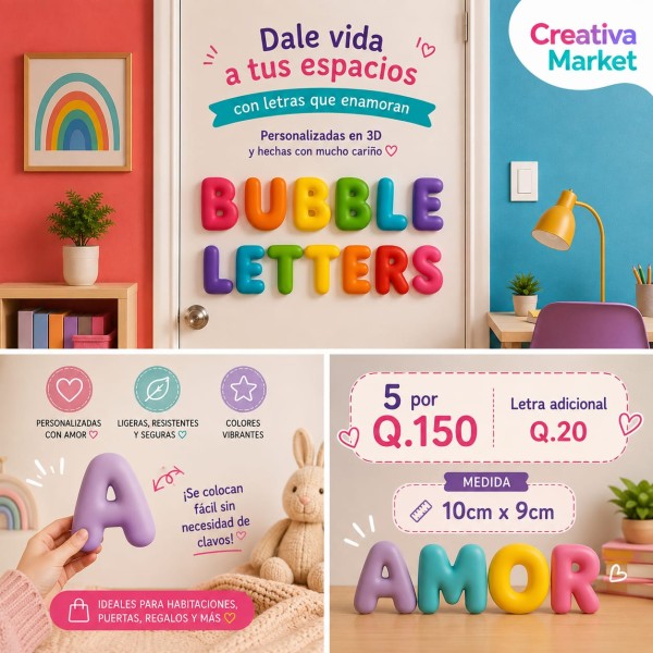 Bubble Letras